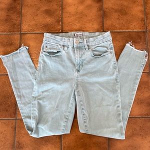 Dear John aqua skinny jeans